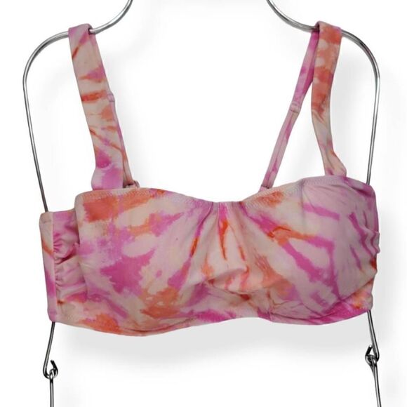 Shade & Shore Tie Dye Underwired Bikini Top 34B - Picture 1 of 3